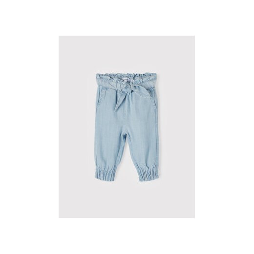 NAME IT Spodnie materiałowe 13200292 Błękitny Regular Fit ze sklepu MODIVO w kategorii Spodnie i półśpiochy - zdjęcie 172166390