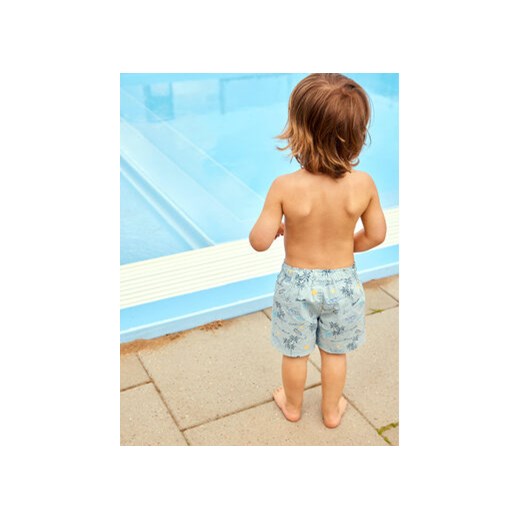 NAME IT Szorty kąpielowe 13213927 Błękitny Regular Fit ze sklepu MODIVO w kategorii Kąpielówki chłopięce - zdjęcie 172166562