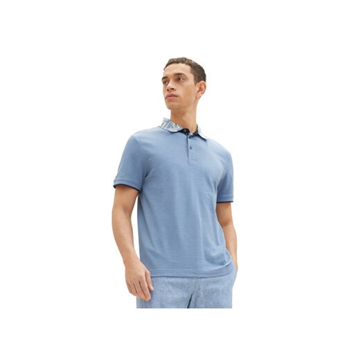 Tom Tailor Polo 1035632 Błękitny ze sklepu MODIVO w kategorii T-shirty męskie - zdjęcie 172166651