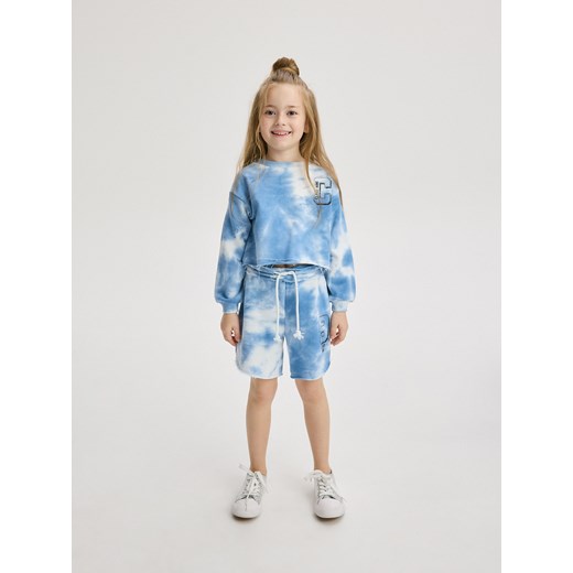 Reserved - Bluza z efektem tie dye - wielobarwny ze sklepu Reserved w kategorii Bluzy dziewczęce - zdjęcie 172167943