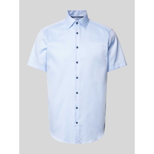 Koszula biznesowa o kroju regular fit z rękawem o dł. 1/2 ze sklepu Peek&Cloppenburg  w kategorii Koszule męskie - zdjęcie 172171212