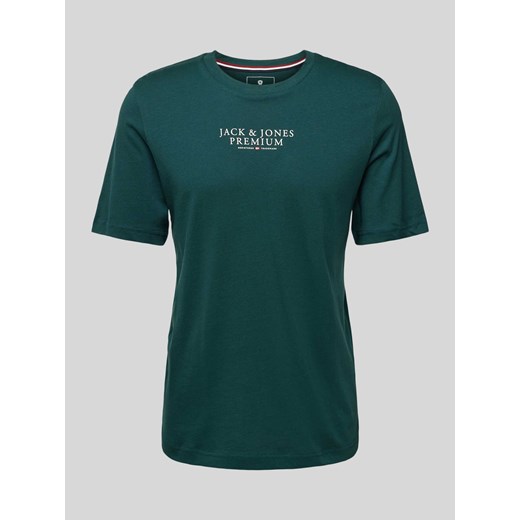 T-shirt z nadrukiem z logo ze sklepu Peek&Cloppenburg  w kategorii T-shirty męskie - zdjęcie 172171393