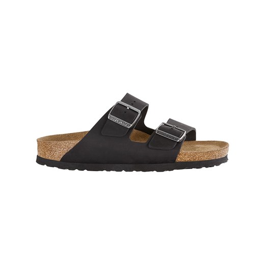 Birkenstock Skórzane klapki &quot;Arizona&quot; w kolorze czarnym 41 promocyjna cena Limango Polska
