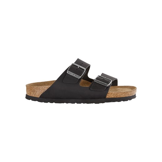Birkenstock Skórzane klapki &quot;Arizona&quot; w kolorze czarnym 36 wyprzedaż Limango Polska