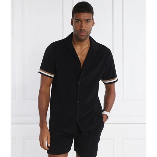 BOSS BLACK Koszula Beach Shirt Terry | Relaxed fit ze sklepu Gomez Fashion Store w kategorii Koszule męskie - zdjęcie 172174483