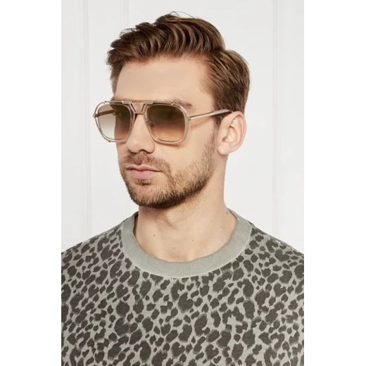 Philipp Plein Okulary przeciwsłoneczne SPP010M 55 Gomez Fashion Store