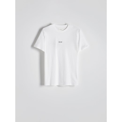 T-shirt męski Reserved z krótkim rękawem w nadruki