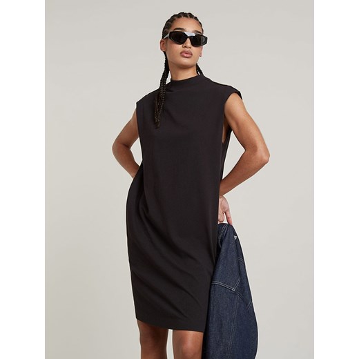 G-Star Sukienka w kolorze czarnym ze sklepu Limango Polska w kategorii Sukienki - zdjęcie 172177660