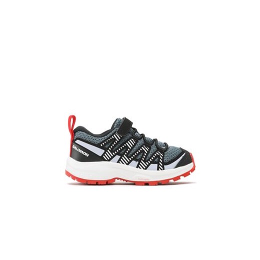 Salomon Sneakersy Xa Pro V8 K 416136 Szary ze sklepu MODIVO w kategorii Buty sportowe dziecięce - zdjęcie 172178210