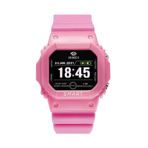 Smartwatch Marea B60002/5 Różowy ze sklepu eobuwie.pl w kategorii Zegarki - zdjęcie 172178792