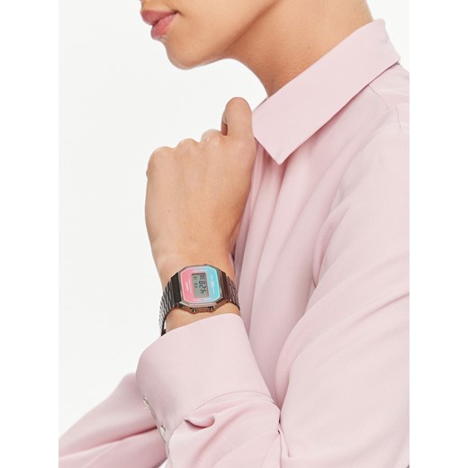 Zegarek Casio A168WERB-2AEF Silver Casio one size eobuwie.pl