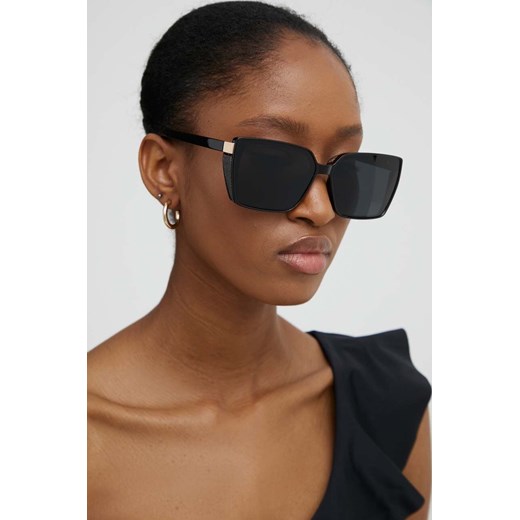 Answear Lab okulary przeciwsłoneczne damskie kolor czarny ze sklepu ANSWEAR.com w kategorii Okulary przeciwsłoneczne damskie - zdjęcie 172180323