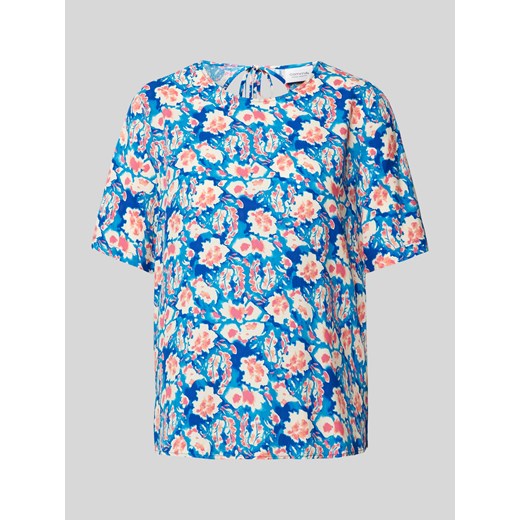 Bluzka z wiskozy z wzorem na całej powierzchni ze sklepu Peek&Cloppenburg  w kategorii Bluzki damskie - zdjęcie 172182751