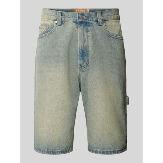 Szorty jeansowe z haftami ze sklepu Peek&Cloppenburg  w kategorii Spodenki męskie - zdjęcie 172183042
