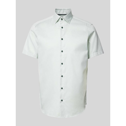 Koszula biznesowa o kroju regular fit z rękawem o dł. 1/2 ze sklepu Peek&Cloppenburg  w kategorii Koszule męskie - zdjęcie 172183132