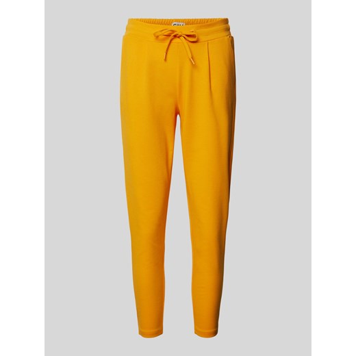 Spodnie materiałowe o skróconym kroju tapered fit model ‘KATE’ ze sklepu Peek&Cloppenburg  w kategorii Spodnie damskie - zdjęcie 172183344