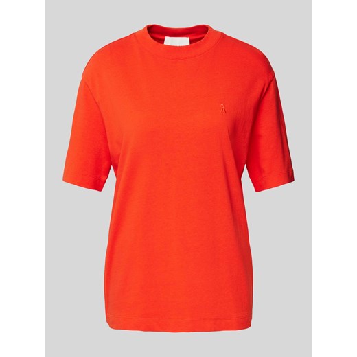 T-shirt z bawełny ekologicznej model ‘TARJAA’ ze sklepu Peek&Cloppenburg  w kategorii Bluzki damskie - zdjęcie 172183422