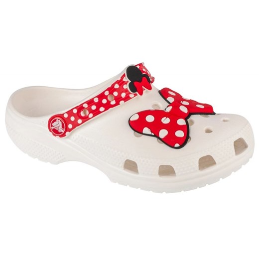 Klapki Crocs Disney Minnie Mouse 208711-119 białe ze sklepu ButyModne.pl w kategorii Klapki dziecięce - zdjęcie 172183732