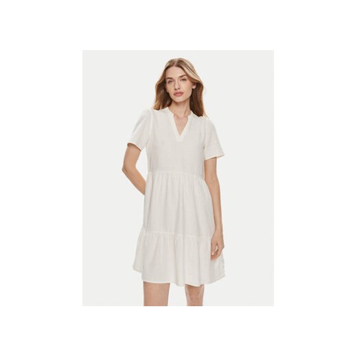ONLY Sukienka letnia Tiri-Caro 15310970 Biały Regular Fit ze sklepu MODIVO w kategorii Sukienki - zdjęcie 172184230