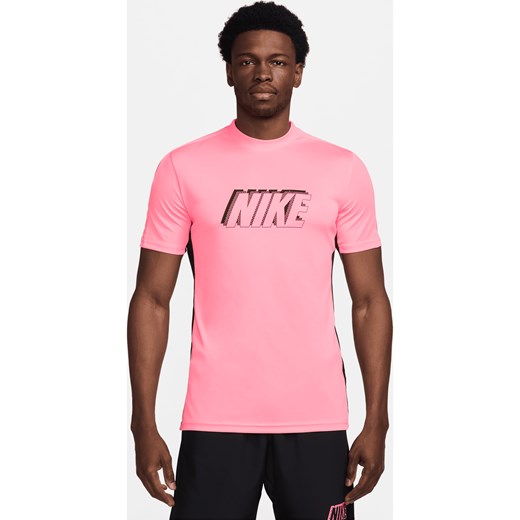 T-shirt męski Nike z napisami w sportowym stylu z krótkim rękawem 