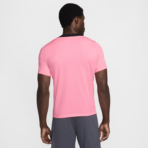 Męska koszulka piłkarska z krótkim rękawem Dri-FIT Nike Strike - Różowy Nike S Nike poland