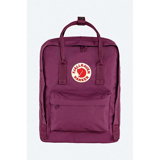 Fjallraven plecak Kanken kolor fioletowy duży z aplikacją F23510.421-421 ze sklepu PRM w kategorii Plecaki - zdjęcie 172184982
