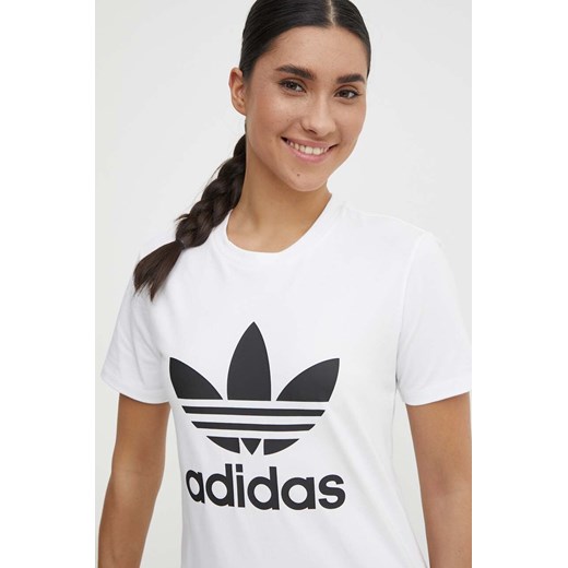 adidas Originals - T-shirt GN2899 GN2899-WHITE ze sklepu PRM w kategorii Bluzki damskie - zdjęcie 172185020