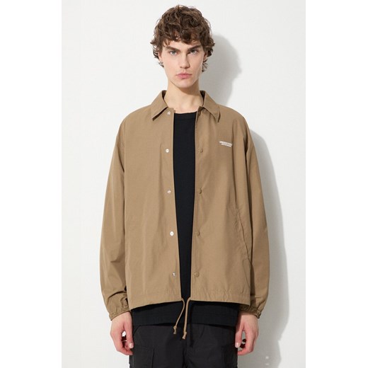 Undercover kurtka Jacket męska kolor beżowy przejściowa oversize UB0D4201 ze sklepu PRM w kategorii Kurtki męskie - zdjęcie 172185140
