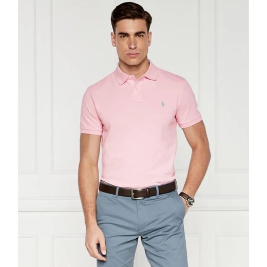 T-shirt męski Polo Ralph Lauren z krótkim rękawem różowy 