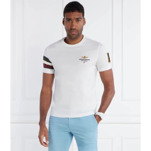 Aeronautica Militare T-shirt T-shirt | Regular Fit | Classic fit ze sklepu Gomez Fashion Store w kategorii T-shirty męskie - zdjęcie 172186100