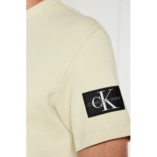 CALVIN KLEIN JEANS T-shirt BADGE WAFFLE | Regular Fit M Gomez Fashion Store