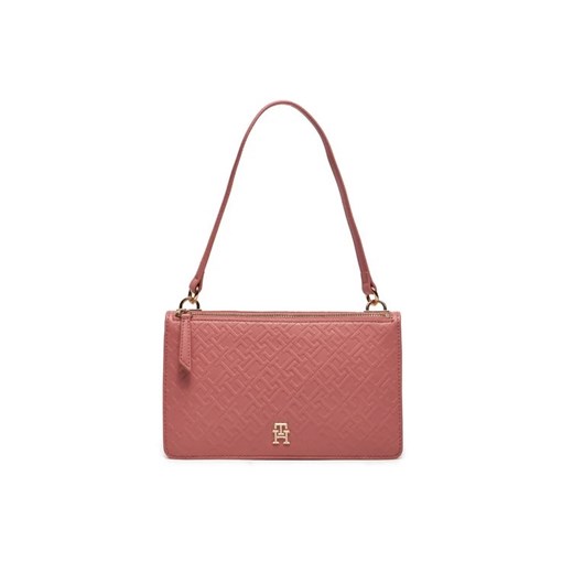 Tommy Hilfiger Torebka Th Refined Shoulder Bag Mono AW0AW15975 Różowy Tommy Hilfiger uniwersalny okazja MODIVO