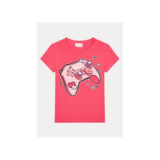 Coccodrillo T-Shirt WC4143203VGC Różowy Regular Fit ze sklepu MODIVO w kategorii Bluzki dziewczęce - zdjęcie 172187404