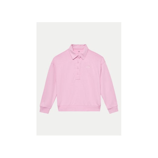 Gap Bluza 870969-02 Różowy Regular Fit ze sklepu MODIVO w kategorii Bluzy dziewczęce - zdjęcie 172187892