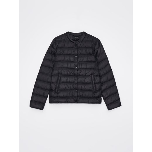 Mohito - Pikowana kurtka z naturalnym wypełnieniem - czarny Mohito 38 Mohito wyprzedaż