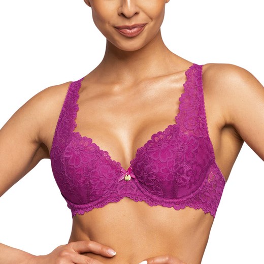 Biustonosz usztywniany Mat 053/22 Carmela magenta Mat 65C wyprzedaż kontri.pl
