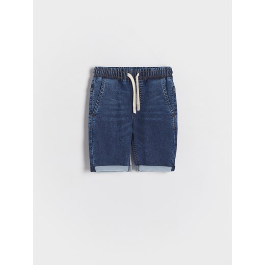 Reserved - Jeansowe szorty jogger - granatowy Reserved 170 (13-14 lat) Reserved