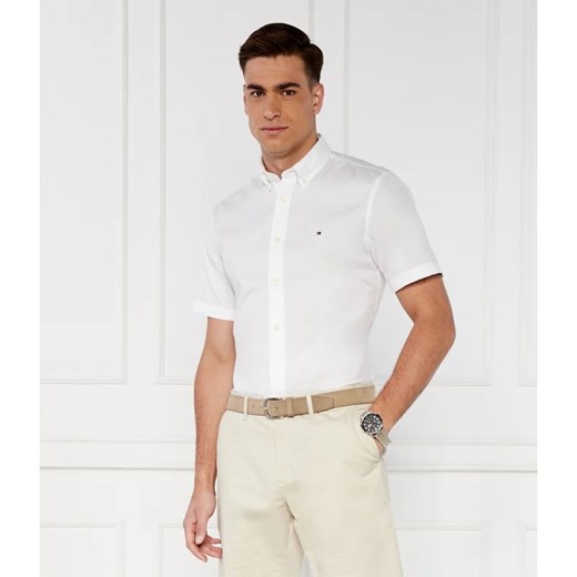 Koszula męska Tommy Hilfiger na jesień bawełniana