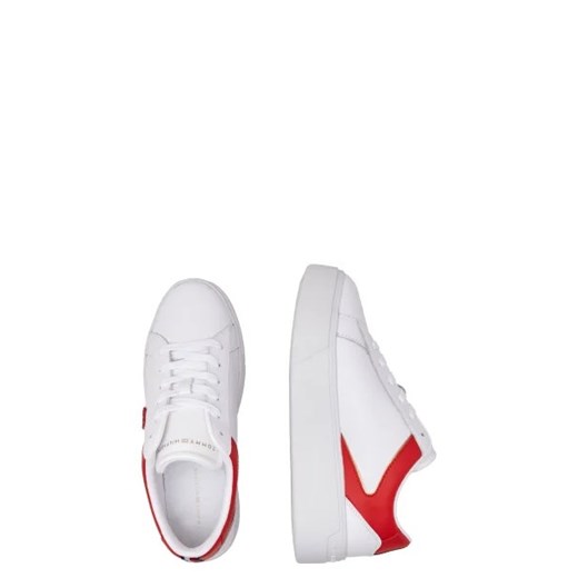 Tommy Hilfiger Skórzane sneakersy TH PLATFORM COURT Tommy Hilfiger 37 Gomez Fashion Store