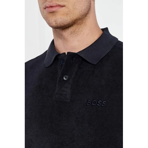 T-shirt męski BOSS HUGO casual z krótkimi rękawami