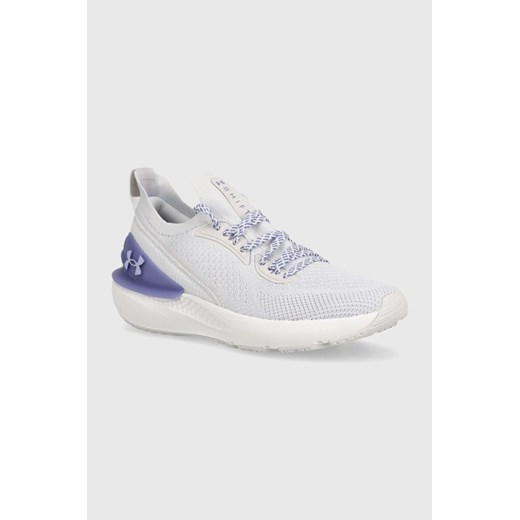 Under Armour buty do biegania Shift kolor biały ze sklepu ANSWEAR.com w kategorii Buty sportowe damskie - zdjęcie 172197712