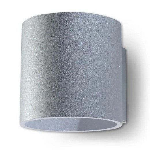 Minimalistyczny kinkiet halogenowy E713-Orbil - szary Lumes One Size Edinos.pl