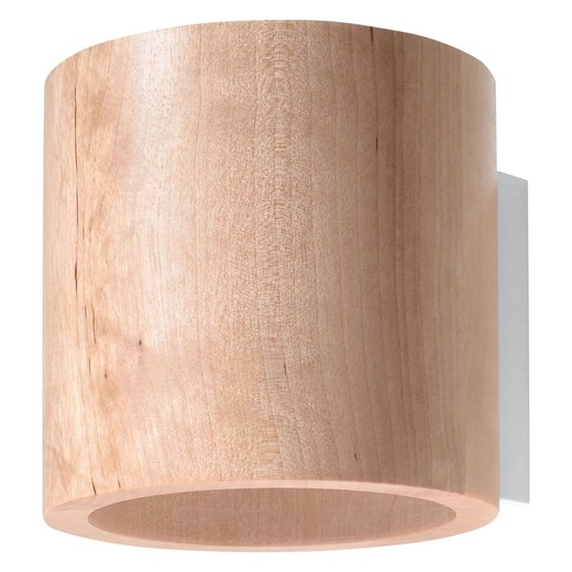 Drewniany kinkiet E715-Orbil ze sklepu Edinos.pl w kategorii Lampy ścienne - zdjęcie 172200633