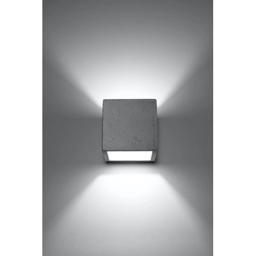 Loftowy kinkiet betonowy E717-Quas Lumes One Size Edinos.pl