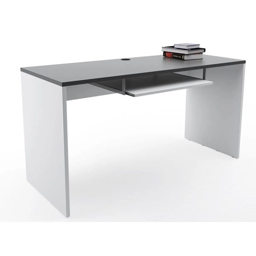 Szare biurko nowoczesne na wymiar Korpis 3X ze sklepu Edinos.pl w kategorii Biurka i sekretarzyki - zdjęcie 172200664