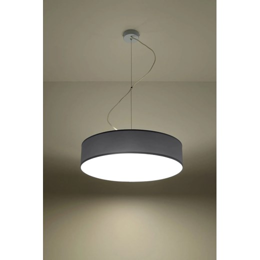 Elegancka lampa wisząca LED E818-Arens - szary Lumes One Size Edinos.pl