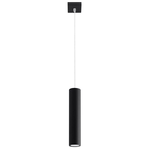 Minimalistyczna lampa wisząca E849-Lagor - czarny ze sklepu Edinos.pl w kategorii Lampy wiszące - zdjęcie 172201122