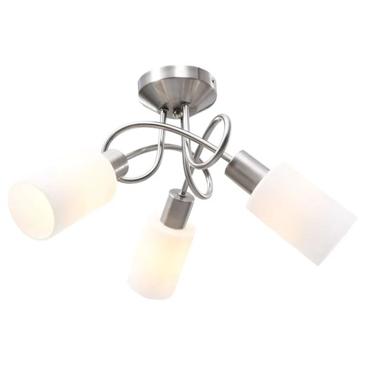 Lampa sufitowa z ceramicznymi kloszami - 3X EX207 W9-Z52 ze sklepu Edinos.pl w kategorii Lampy sufitowe - zdjęcie 172201993