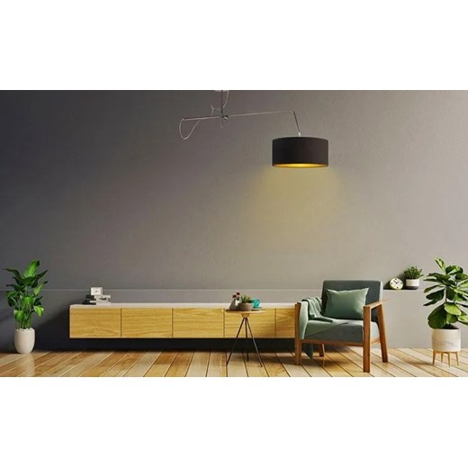 Lampa wisząca glamour z abażurem - EX254-Riox- 5 kolorów do wyboru Lumes One Size Edinos.pl