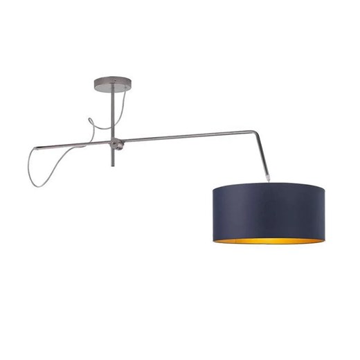 Lampa wisząca glamour z abażurem - E8-H19 ze sklepu Edinos.pl w kategorii Lampy wiszące - zdjęcie 172202302